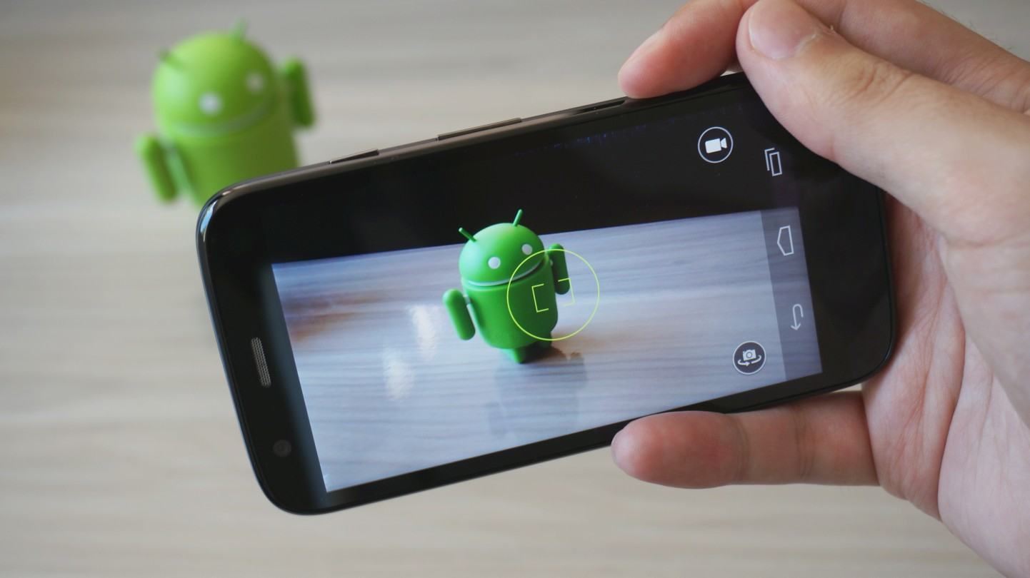 Câmera ruim no Moto G.