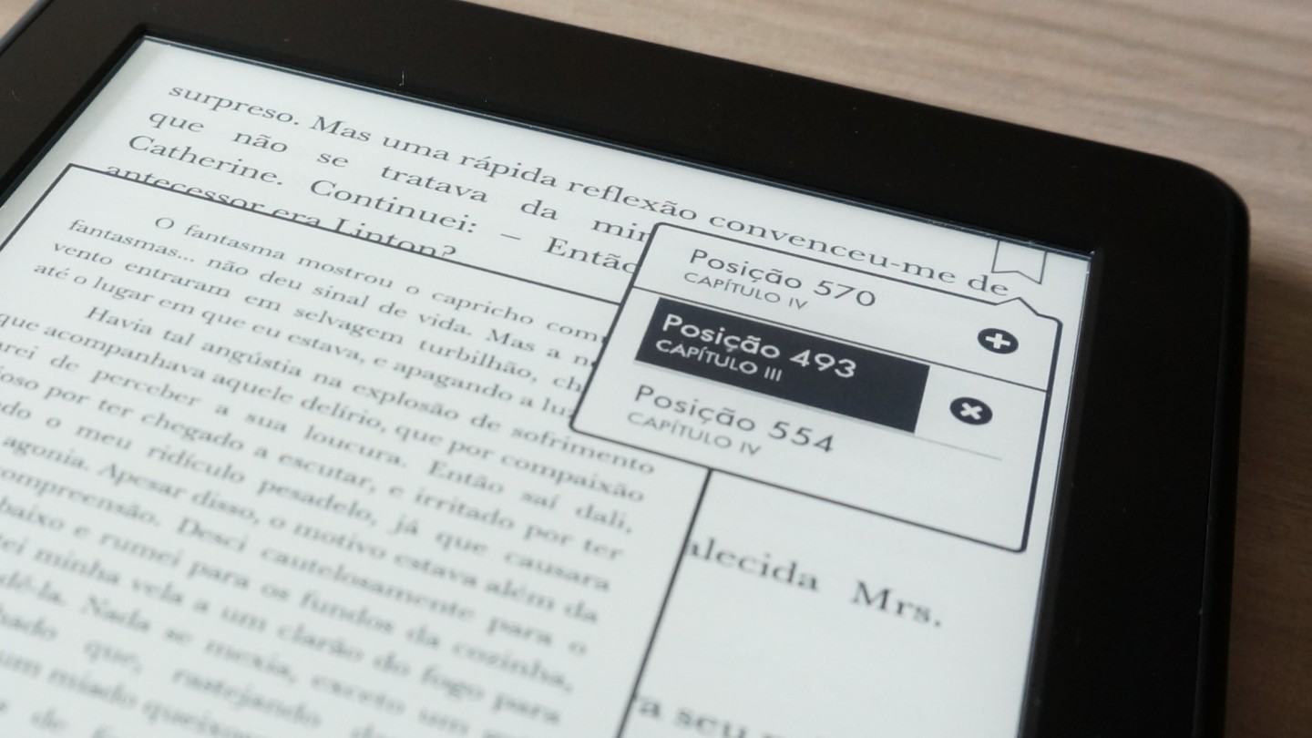 As novas marcações facilitam consultas a outras páginas.