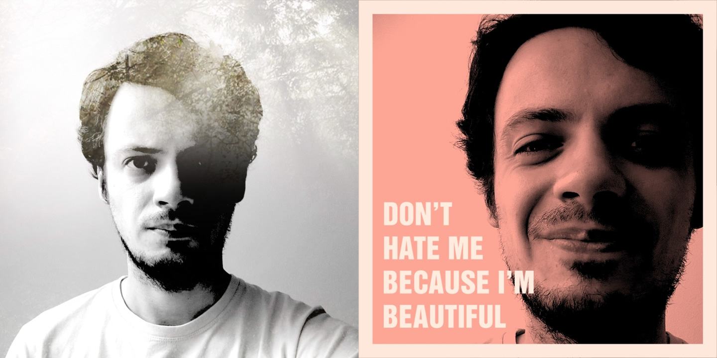 Selfies minhas feitas com o Lumia Selfie.