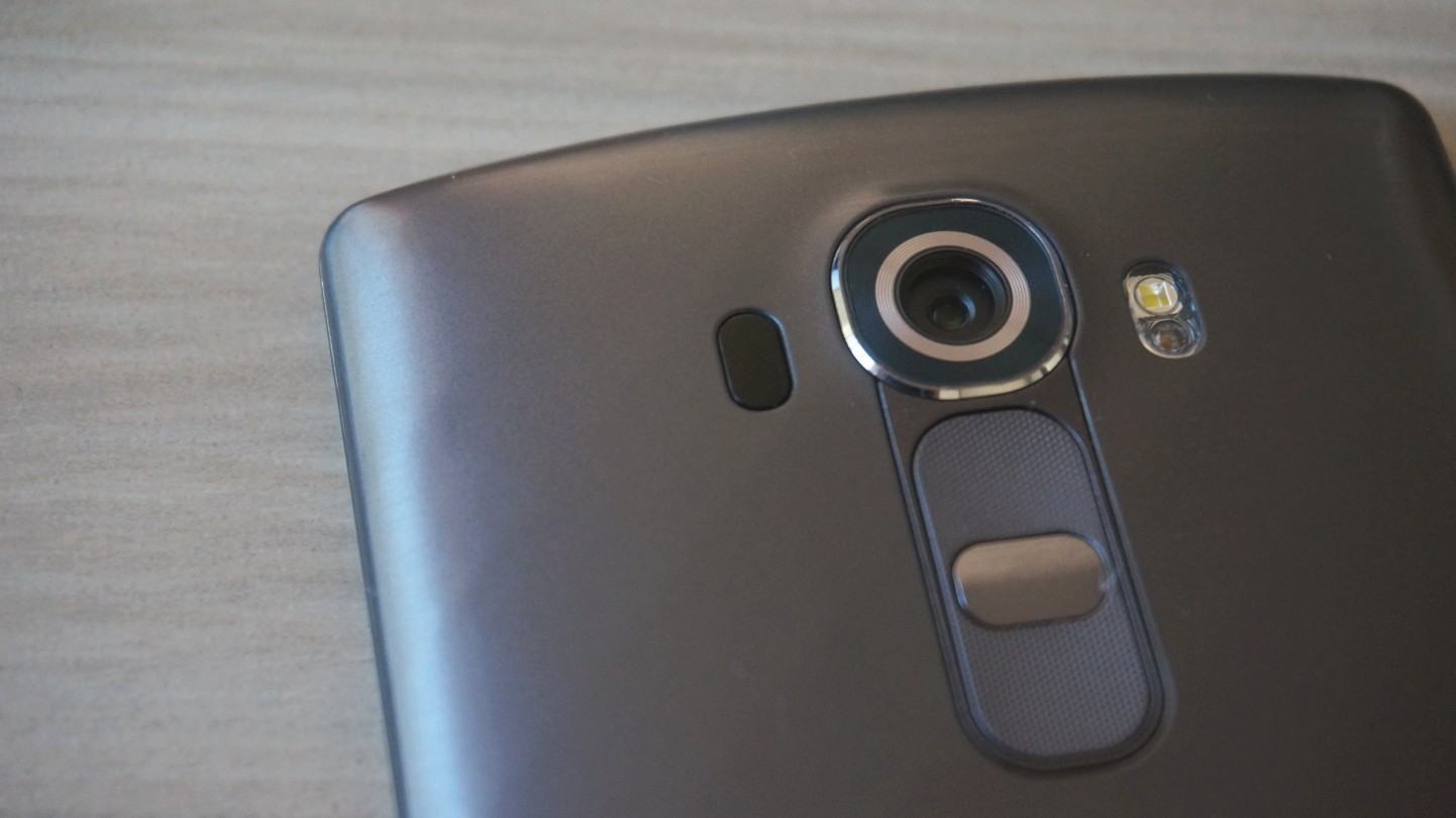 Câmera do G4 no detalhe.