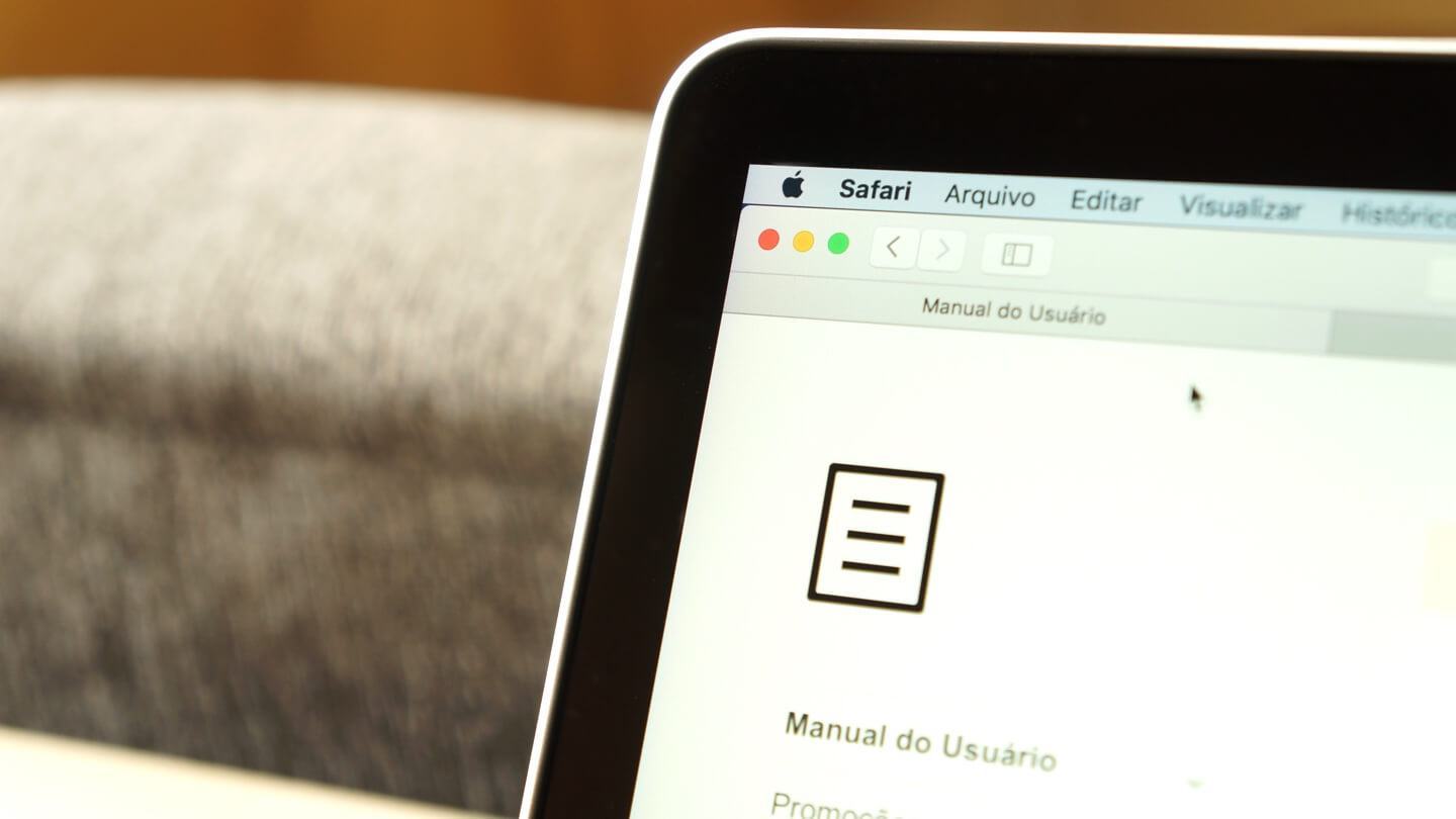 Detalhe da tela Retina.