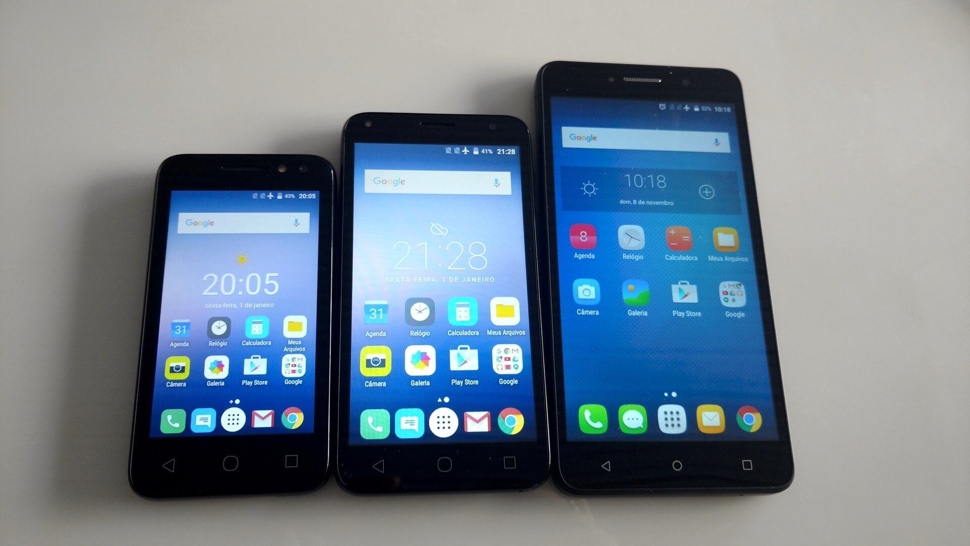 A nova família de smartphones Pixi 4.