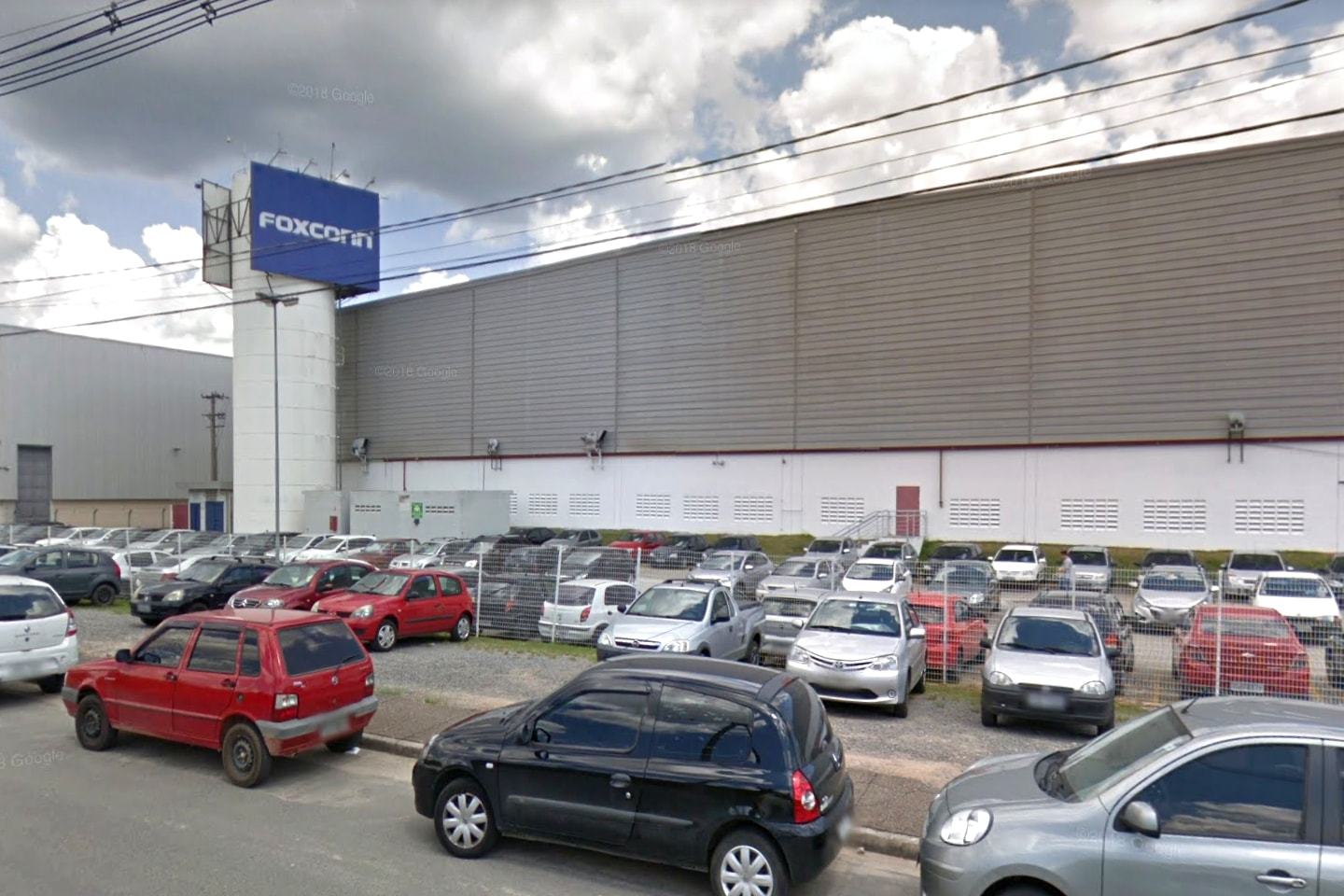 Fachada da fábrica da Foxconn em Jundiaí (SP).