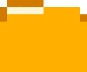 Ícone do Little File Explorer: pasta amarela/baunilha pixelada.