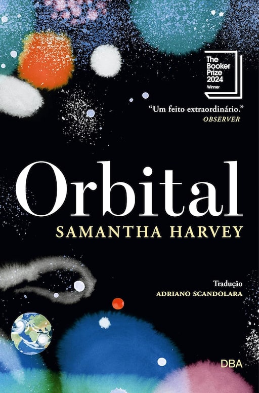 Capa do livro “Orbital”, da Samantha Harvey.