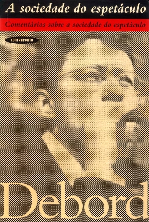 Capa do livro “A sociedade do espetáculo”, de Guy Debord.